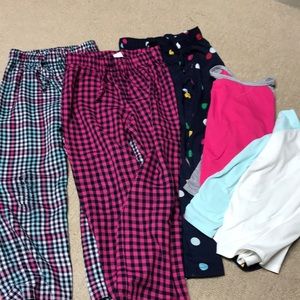 Girls Gap size 6 PJ bundle